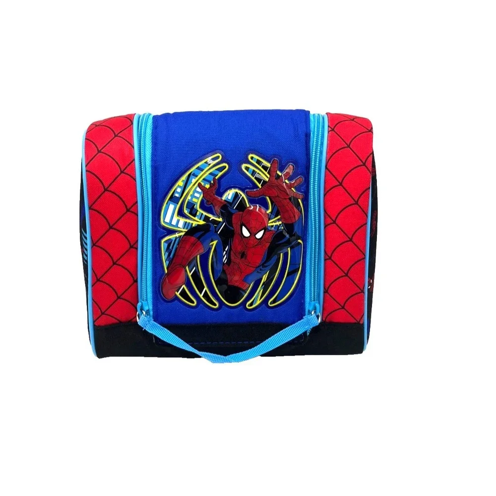 Disney Store Superheroes Spider-Man Lunchbox Red Blue Black